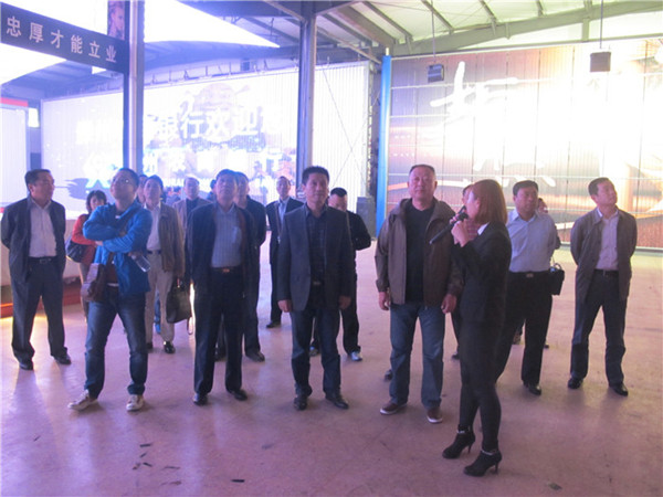 江西工商局領(lǐng)導(dǎo)來洪海考察項(xiàng)目